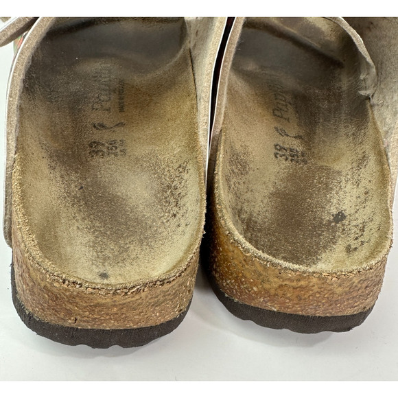 Birkenstock Papillio Dorothy Sandal African Wax Raspberry Slides Size 39 US 8 - Picture 5 of 13